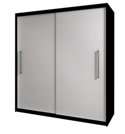 Idzczak Meble Rico 2D Wardrobe Sonama Black/White