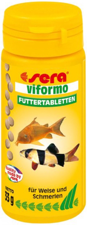 Barība zivīm Sera Viformo 130 Tablets