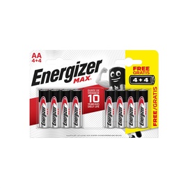 ELEMENTI ENERGIZER MAX LR6 AA 4 PLIUS 4
