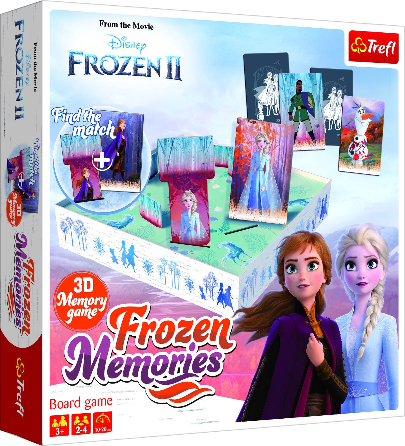 Настольная игра Trefl Frozen II Memory Game 01753 - 1a.lt