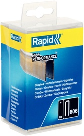 Rapid Narrow Crown 606/25mm Black Staples 3600pcs