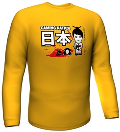 GamersWear Gaming Nation Longsleeve Yellow XXL