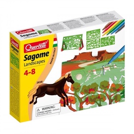 Quercetti Sagome Landscapes Trafarets