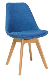 Ēdamistabas krēsls Signal Meble Dior Buk Blue, 1 gab.