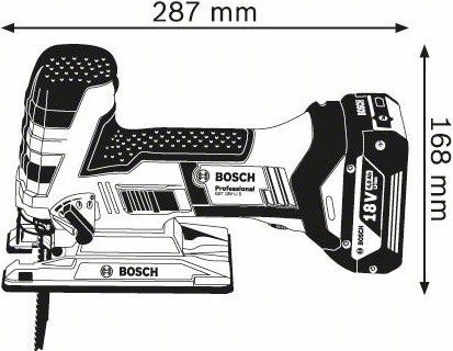 Juhtmevaba tikksaag Bosch GST 18, 18 V