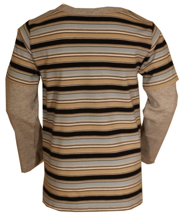 Детская рубашка, детские Bars Junior 38, коричневый, 128 см