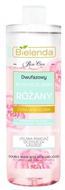Makiažo valiklis Bielenda Rose Care Double-Phase Micellar Liquid, 500 ml