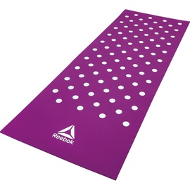 Vingrošanas matracis Reebok Spots, violeta, 173 cm x 61 cm x 7 mm