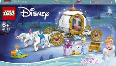 Konstruktor LEGO | Disney Princess™ Tuhkatriinu kuninglik tõld 43192, 237 tk
