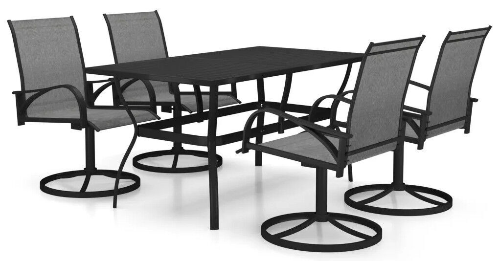 5 piece garden dining set