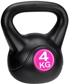 Avento Kettle Ball 4kg Black/Pink