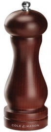 Cole and Mason Capstan Salt Chopper Dark Wood 165mm