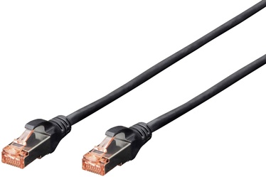 Сетевой кабель Digitus Professional DK-1644-020-BL-10 RJ-45, RJ-45, 2 м, черный
