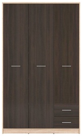 Black Red White Nepo Plus Wardrobe Sonoma Oak/Wenge