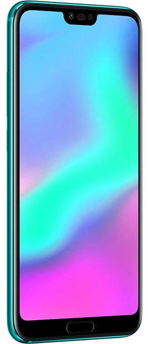 Mobilusis telefonas Huawei Honor 10, žalias/violetinis, 4GB/64GB