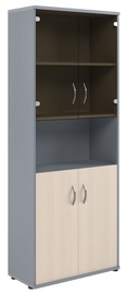 Skyland Imago Office Cabinet CT-1.4 Maple/Metallic