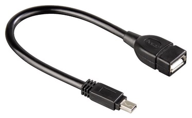Hama Adapter USB-mini to USB Black