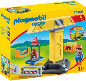 Playmobil 1-2-3 Construction Crane 70165