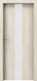 Полотно межкомнатной двери Porta 2 Portafocus 2, правосторонняя, скандинавский дуб, 203 x 64.4 x 4 см