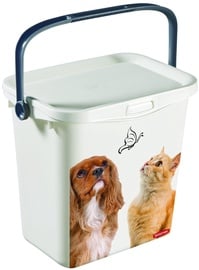 Миска для корма Curver Container With Handle And Lid Multiboxx 6L 26x20x24cm Cat&Dog