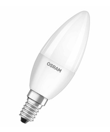 Лампочка Osram LED, B11, теплый белый, E14, 5.7 Вт, 470 лм