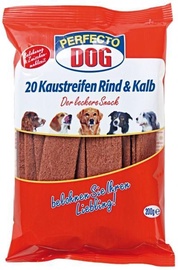 Perfecto Dog Chew Strips Beef 200g