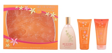 Rinkinys moterims Instituto Español Aire De Sevilla Primavera 150 ml EDT + 150 ml Body Cream + 150 ml Shower Gel