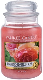 Ароматическая свеча Yankee Candle Classic Large Jar Sun Drenched Apricot Rose, 623 г