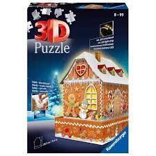 3D-pusle Ravensburger Gingerbread House At Night, 216 tk