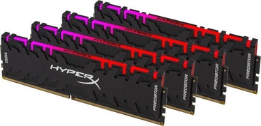 Kingston HyperX Predator RGB 64GB 3000MHz DDR4 CL15 KIT OF 4 HX430C15PB3AK4/64