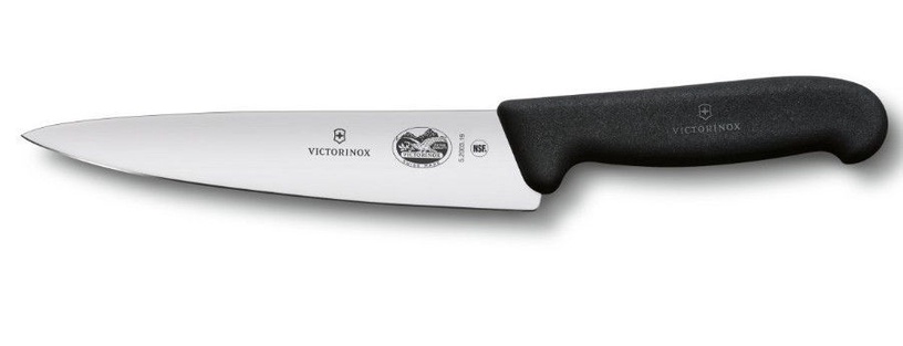 Virtuves nazis Victorinox Fibrox Carving Knife, 150 mm, gaļas, nerūsējošais tērauds/polipropilēns (pp)