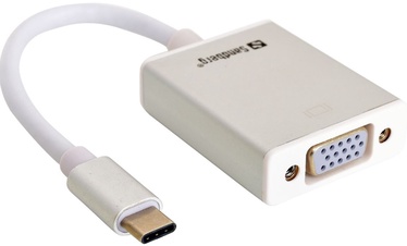 Sandberg Adapter USB / VGA White