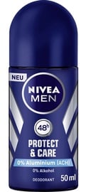 Vīriešu dezodorants Nivea Protects & Cares Roll On, 50 ml
