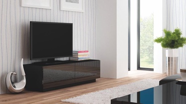 Televizoriaus staliukas Livo RTV 160S juodas, 160 x 40 x 38 cm
