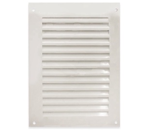 Ventilācijas reste Europlast N250x170mm, balta