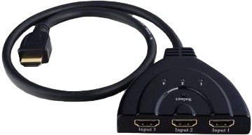Techly 302853 Bi-Directional 3-Ports HDMI Switch
