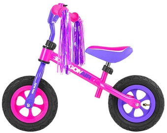 Balansinis dviratis Milly Mally Dragon Air, rožinis/violetinis, 10"
