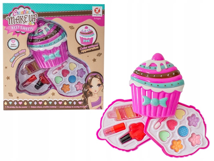 Kosmeetikakomplekt ASKATO Cosmetics For Dolls - Cupcakes