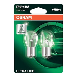 Automobilio lemputė Osram 7506ULT-02B, Kaitrinė, skaidri, 12 V