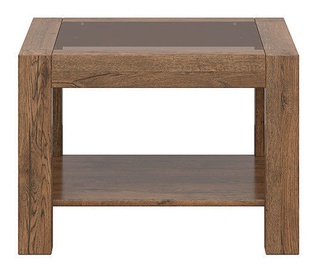 Kohvilaud Black Red White Rumbi II April Oak, 640x640x460 mm