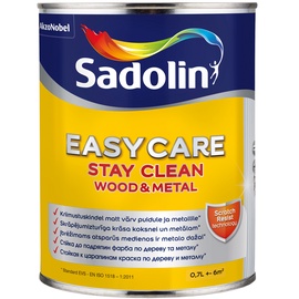 Краска-эмаль Sadolin Wood & Metal, эмалевая, фактура: матовая, 0.65 l
