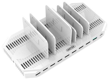 Док-станция Unitek Y-2190, USB/AC, 0.15 м, белый, 160 Вт