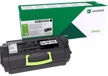 Tonera kasete Lexmark 63B2X00, melna