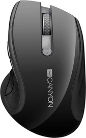 Kompiuterio pelė Canyon CNS-CMSW01B Black, bevielė, optinė
