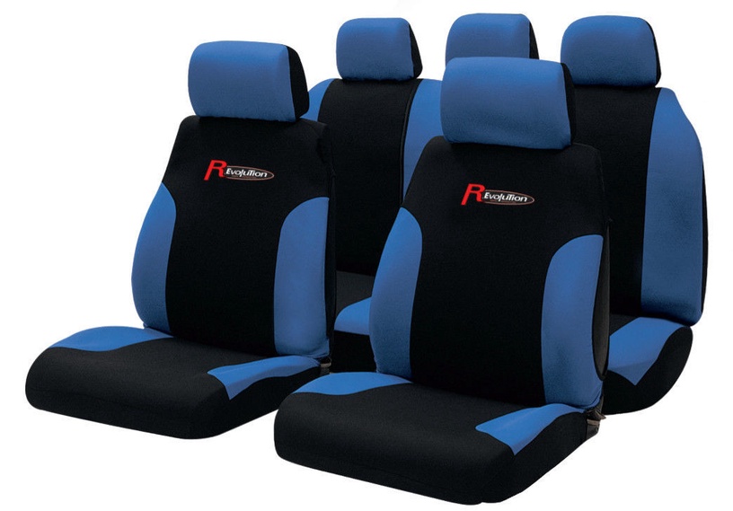 Automašīnu sēdekļu pārvalks Bottari R.Evolution Puma Seat Cover Set Black Blue