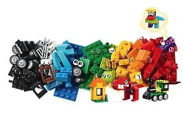 Konstruktors LEGO Classic Klucīši un idejas 11001, 123 gab.