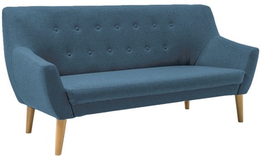 Sofa Signal Meble Nordic 3 Cablo 09 Blue, 180 x 75 x 90 cm