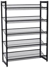 Songmics Shoe Rack Black 74x30.7x104cm