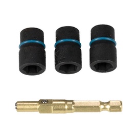 Набор насадок Makita 1/4" For Heads, 3 шт.