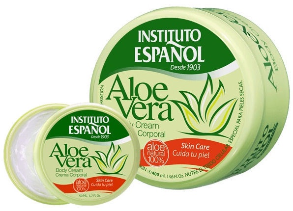 Ķermeņa krēms Instituto Español Aloe Vera, 400 ml